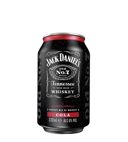 Jack And Cola Cans 33cl