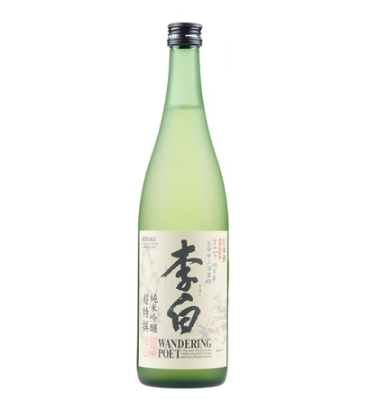 Rihaku Wandering Poet Sake 72cl