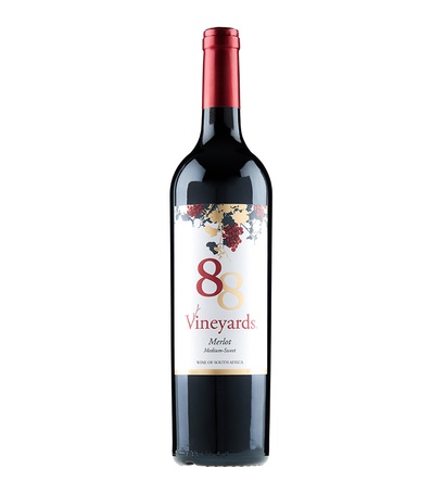 88 Vineyards Medium Sweet Merlot 75cl