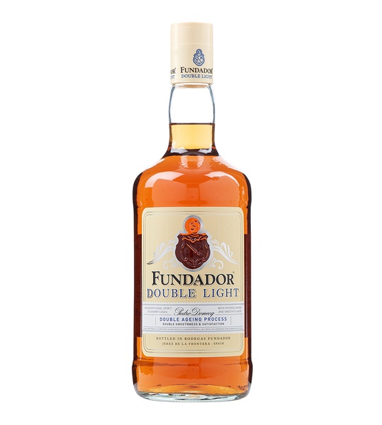 Fundador Double Light Brandy 1Ltr