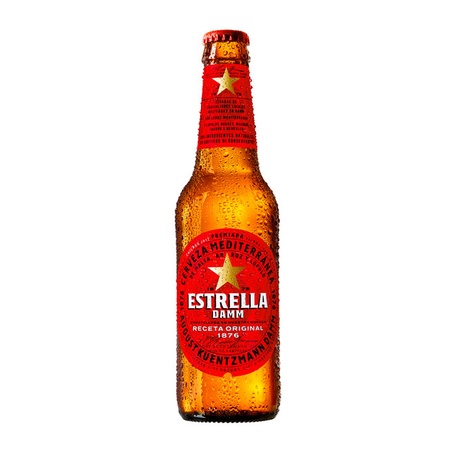 Estrella Damm Beer Bottles 33cl