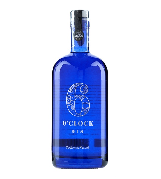 6 O Clock Gin Blue 70cl