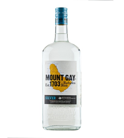 Mount Gay Silver Rum 1litre