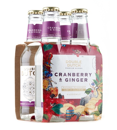 Double Dutch Cranberry & Ginger, 200ml
