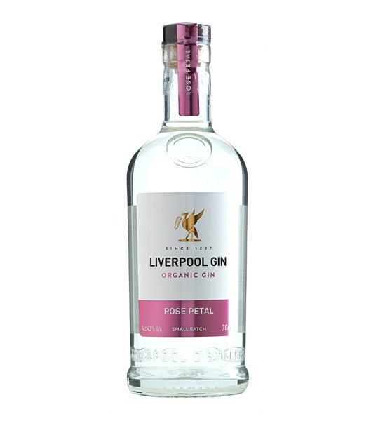 Liverpool Rose Organic Gin 70cl
