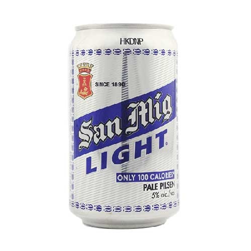 San Mig Light Cans 33cl