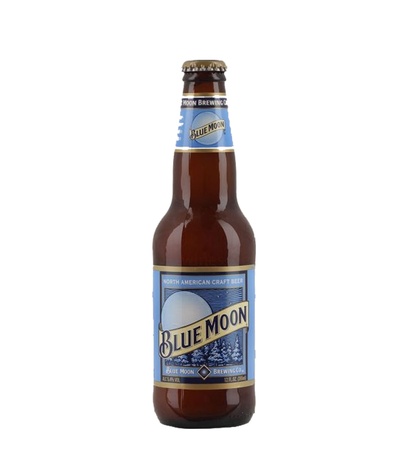 Blue Moon Beer Bottles 33cl