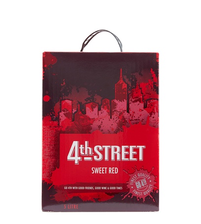 4th Street Red Sweet 5litre