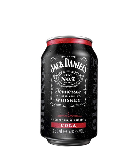 Jack And Cola Cans 33cl