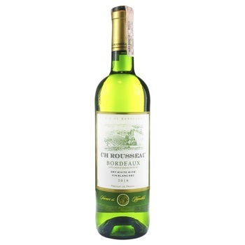 Ch Rousseau Bordeaux Whte 75cl