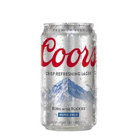 Coors Lager Cans 50cl