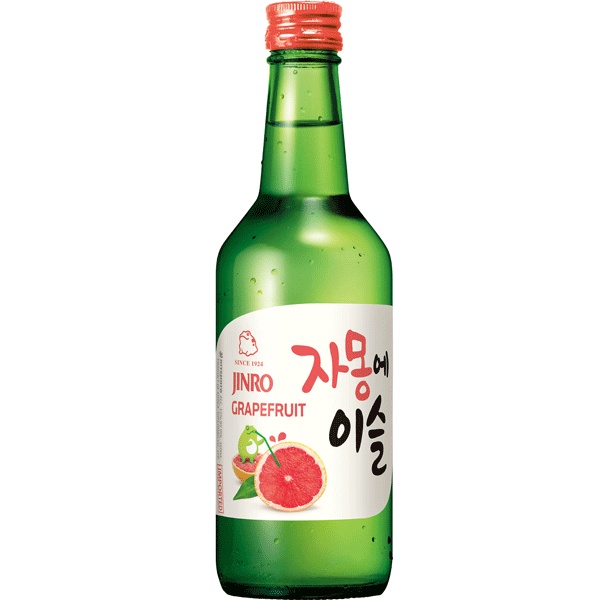 Jinro Grapefruit Soju 36cl