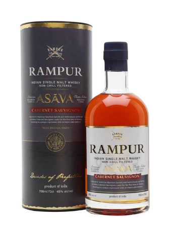 Rampur Asava Cabernet Sauvignon Indian Single Malt 75cl