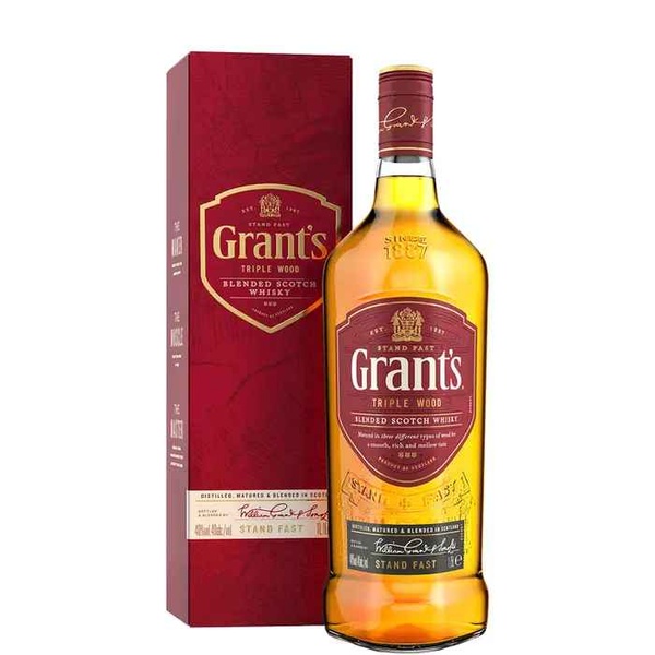 Grants Triple Wood Blended Scotch Whisky 1litre