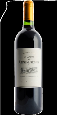 Ch Le Cedre D'arthus Bordeaux 75cl