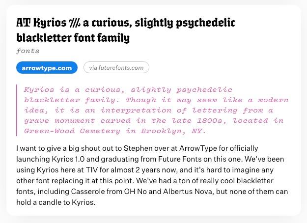 Posted media