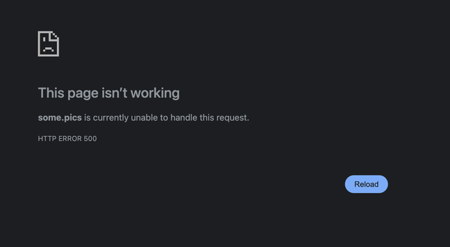 HTTP500 ERROR