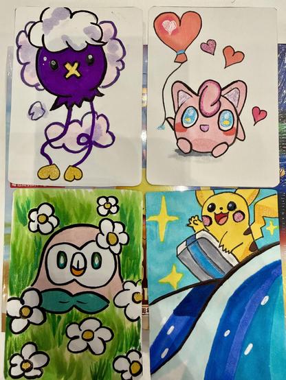 My favorite thing to buy at Pokémon card shows is the stuff made by ot
