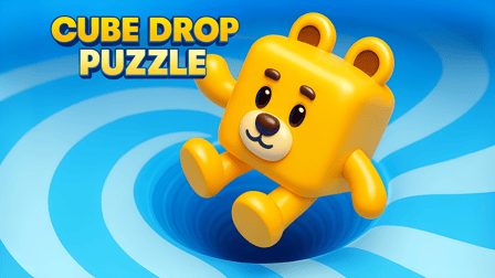 Cube Drop Puzzle