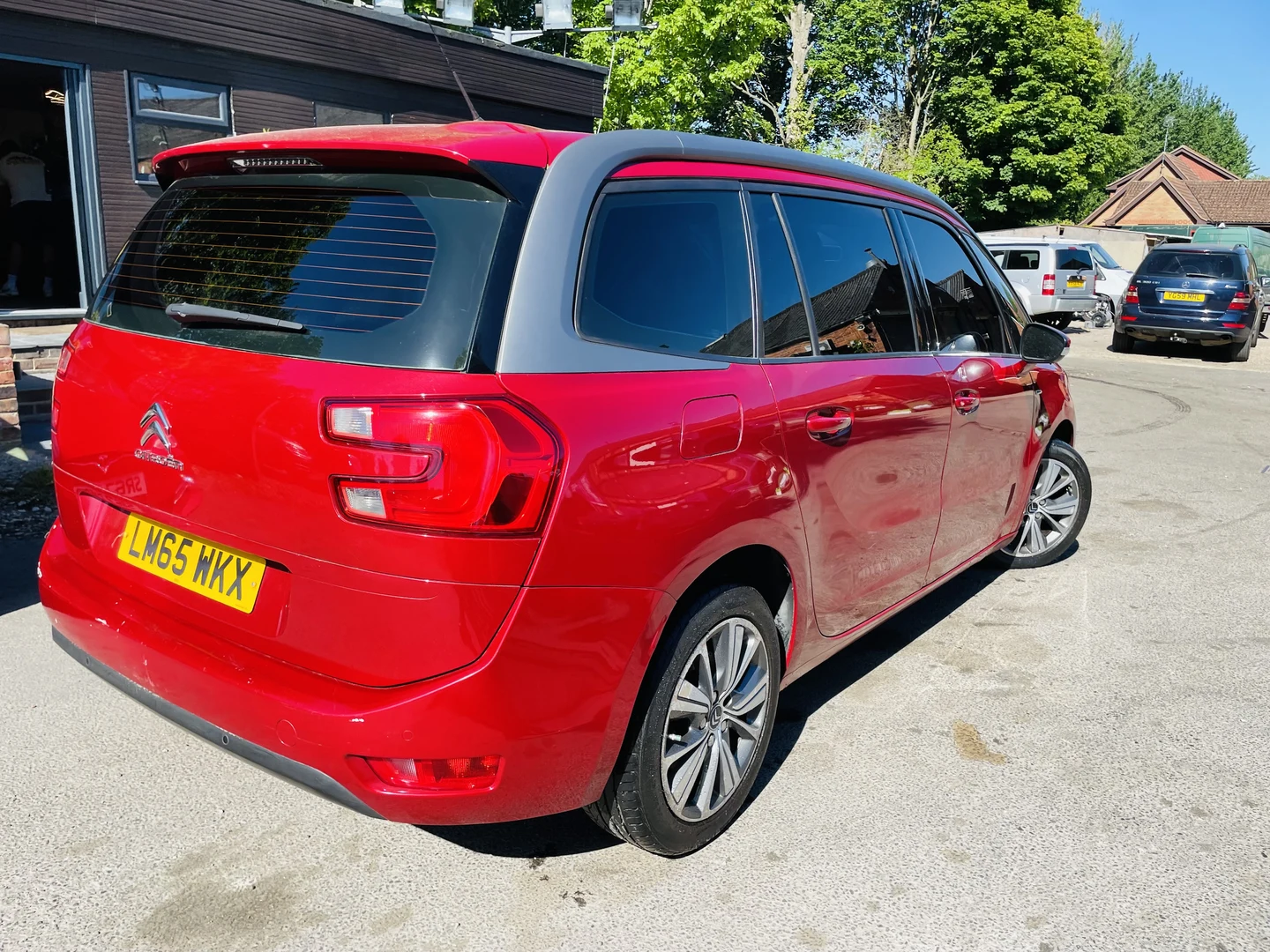2015 Citroen C4 Picasso C4 Grand Picasso Exclusive Blue Hdi Auto