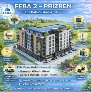 Shiten banesat 60m² deri 98m²