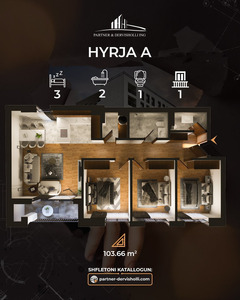 Banese ne RESIDIO 7 (A) 103m² - Kati 6 - 3