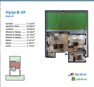 Banese ne RESIDIO 7 (B) Penthouse 247m²- Kati 7 - 4