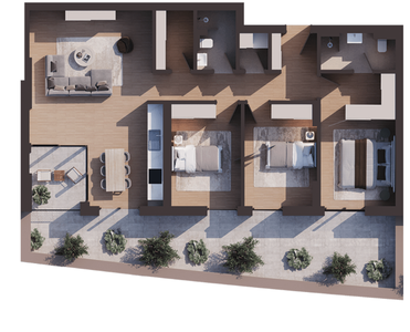 Banese ne RESIDIO 11 (C) 157m² - Tipi 2 Kati 1 - 4