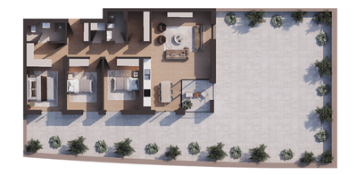 Banese ne RESIDIO 11 (C) 293m² - Tipi 3 Kati 1 - 4