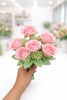 RB3 Soft Pink Rose Bunch 5R