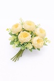 PB26 Light Yellow Peony Bunch 6F