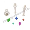 Diamond Shape Plunger Cutter (Pack of 4)