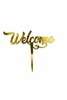 AT11 Welcome Acrylic Topper