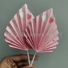 Pink Palm Leaf Topper