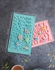 SM8 Double A to Z Alphabets Shape Silicone Chocolate Mould