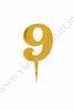 Acrylic Numerical Topper Big No.9