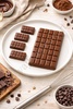 6 Cavity Silicone Chocolate & Mini Chocolate Bar Mould