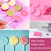 8 Cavity Lollipop (5cm) Silicone Mould