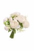 PB54 Elegant White Peony Bunch 4B4S