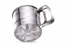 Stainless Steel Flour Sifter – Hand Press Baking Sieve