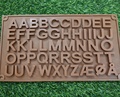 SM8 Double A to Z Alphabets Shape Silicone Chocolate Mould