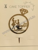 E5 Acrylic Engagement Toppers
