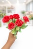 RB1 Vibrant Red Rose Bunch 6R
