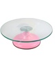 360 Rotating Premium Glass Turntable (Random Colour)