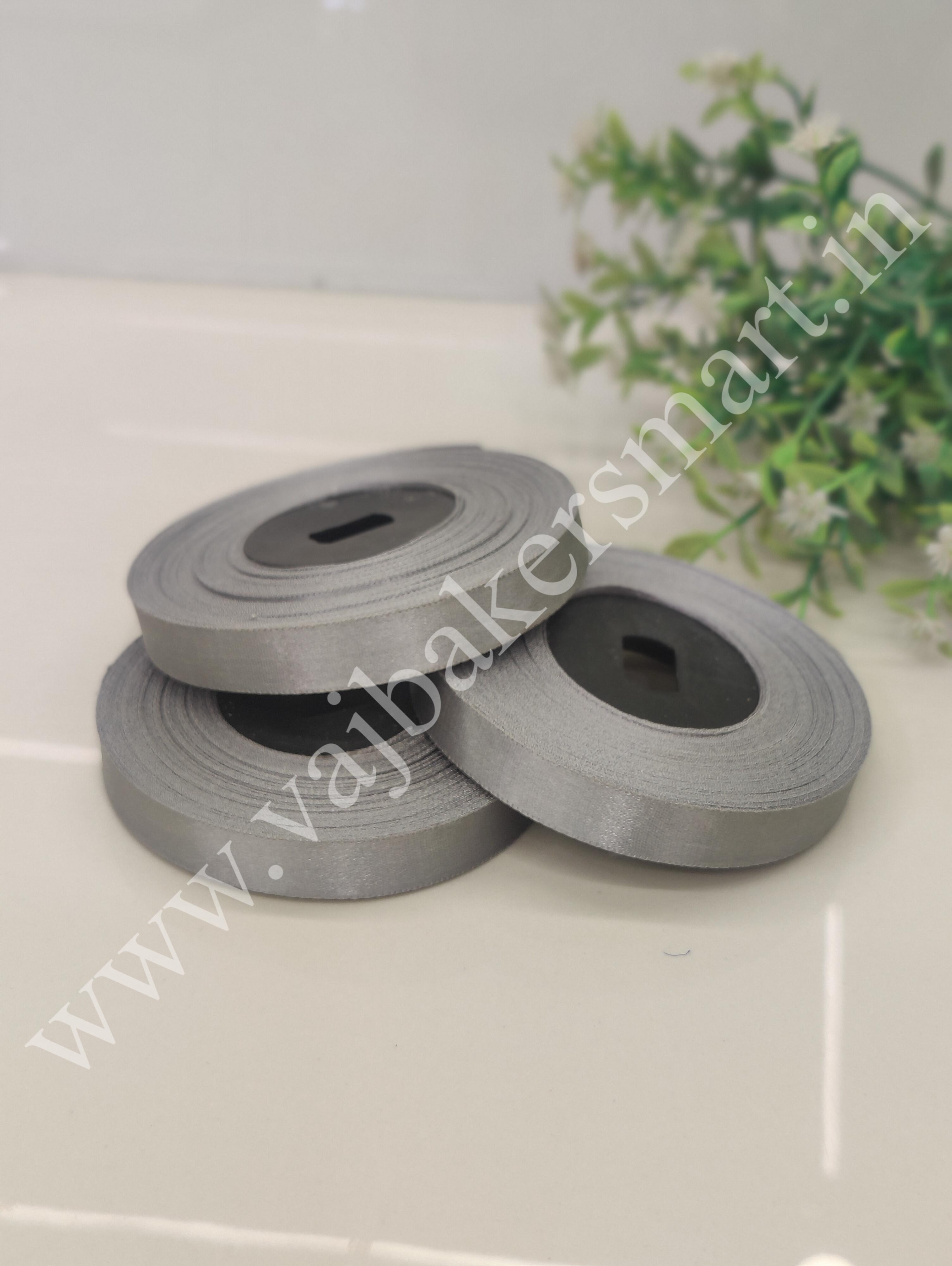 SL2 Plain Lace 1/2" - Silver Grey