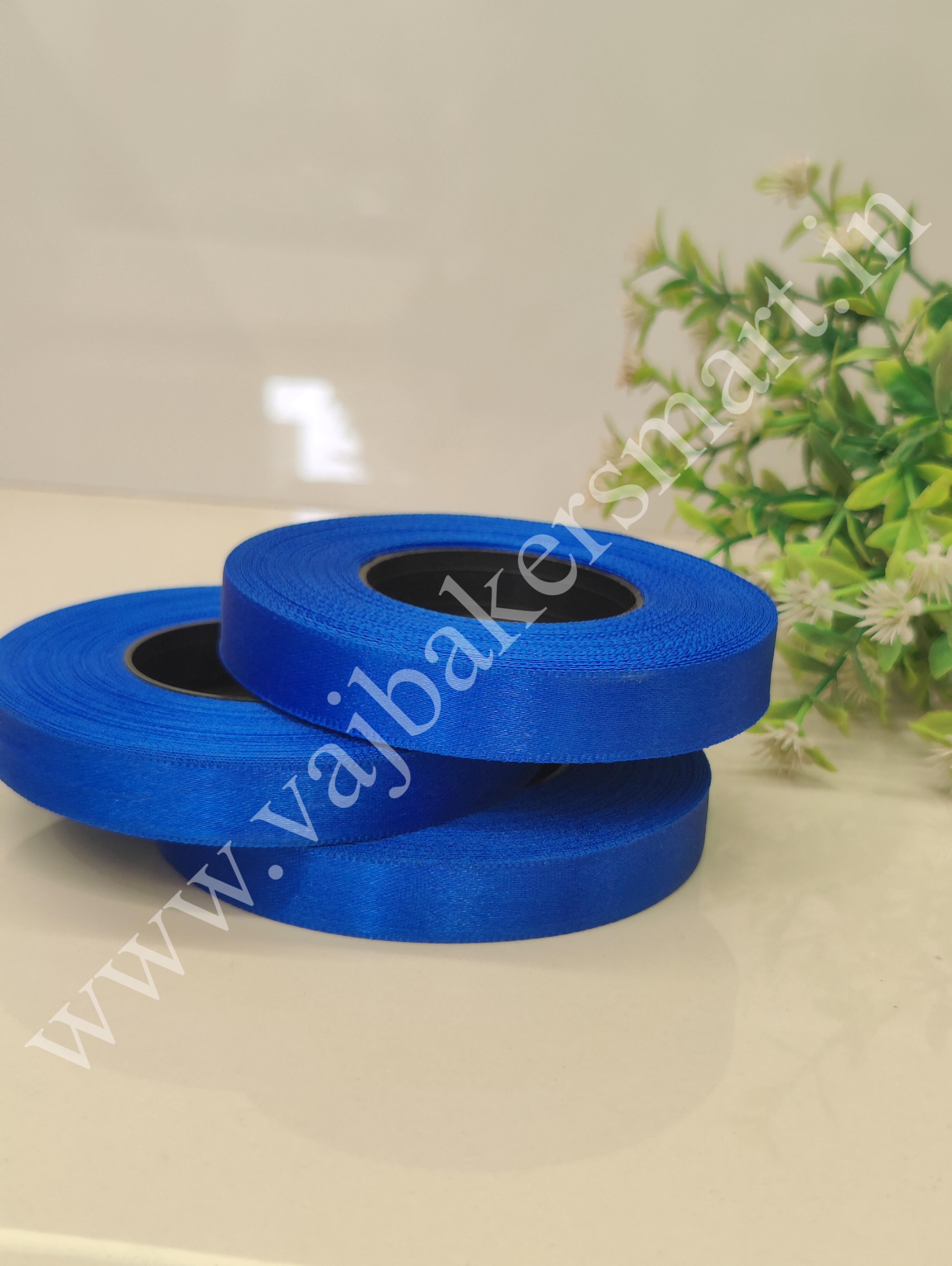 SL31 Plain Lace 1/2" - Bright Blue