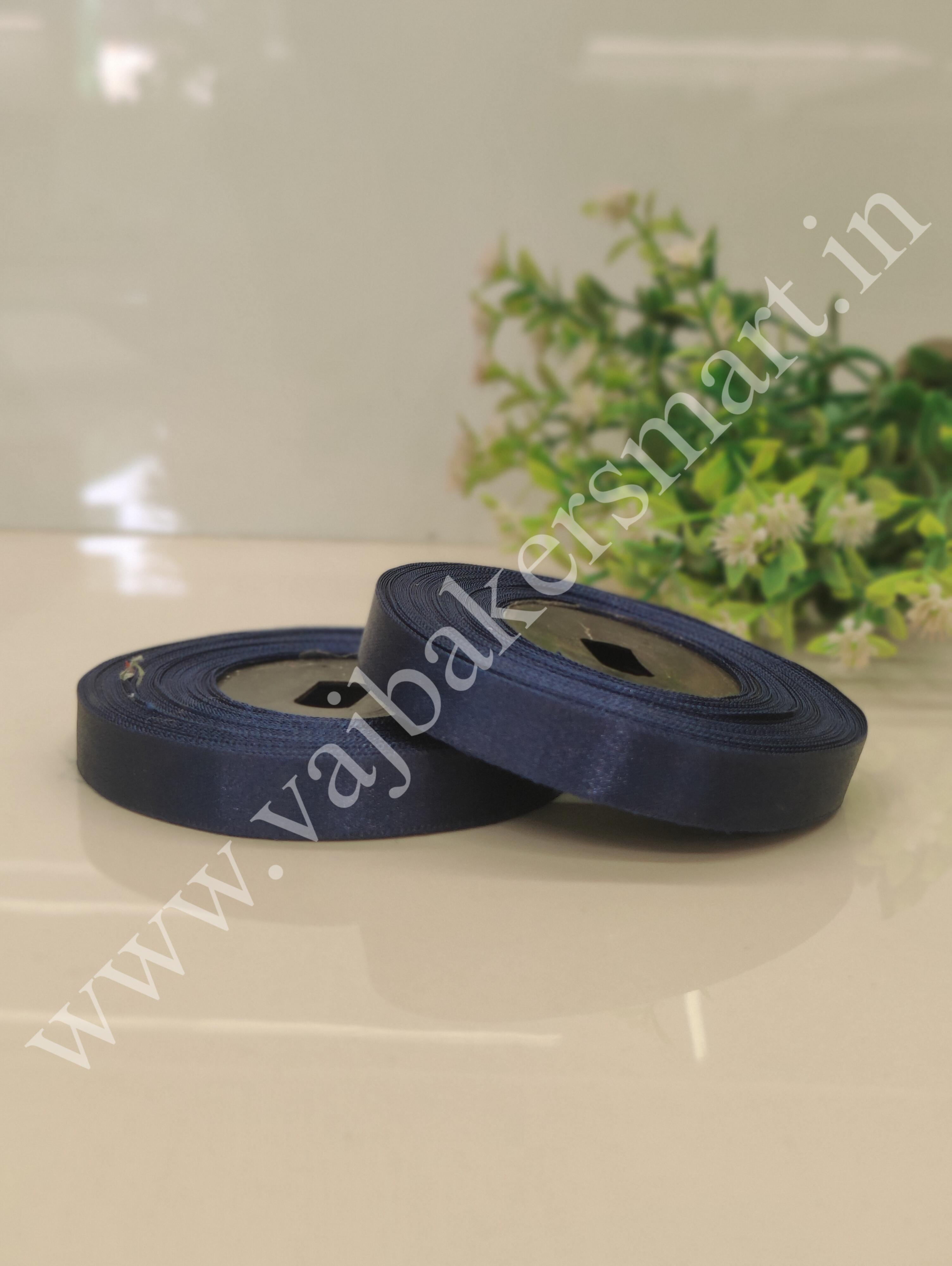 SL4 Plain Lace 1/2" - Navy Blue