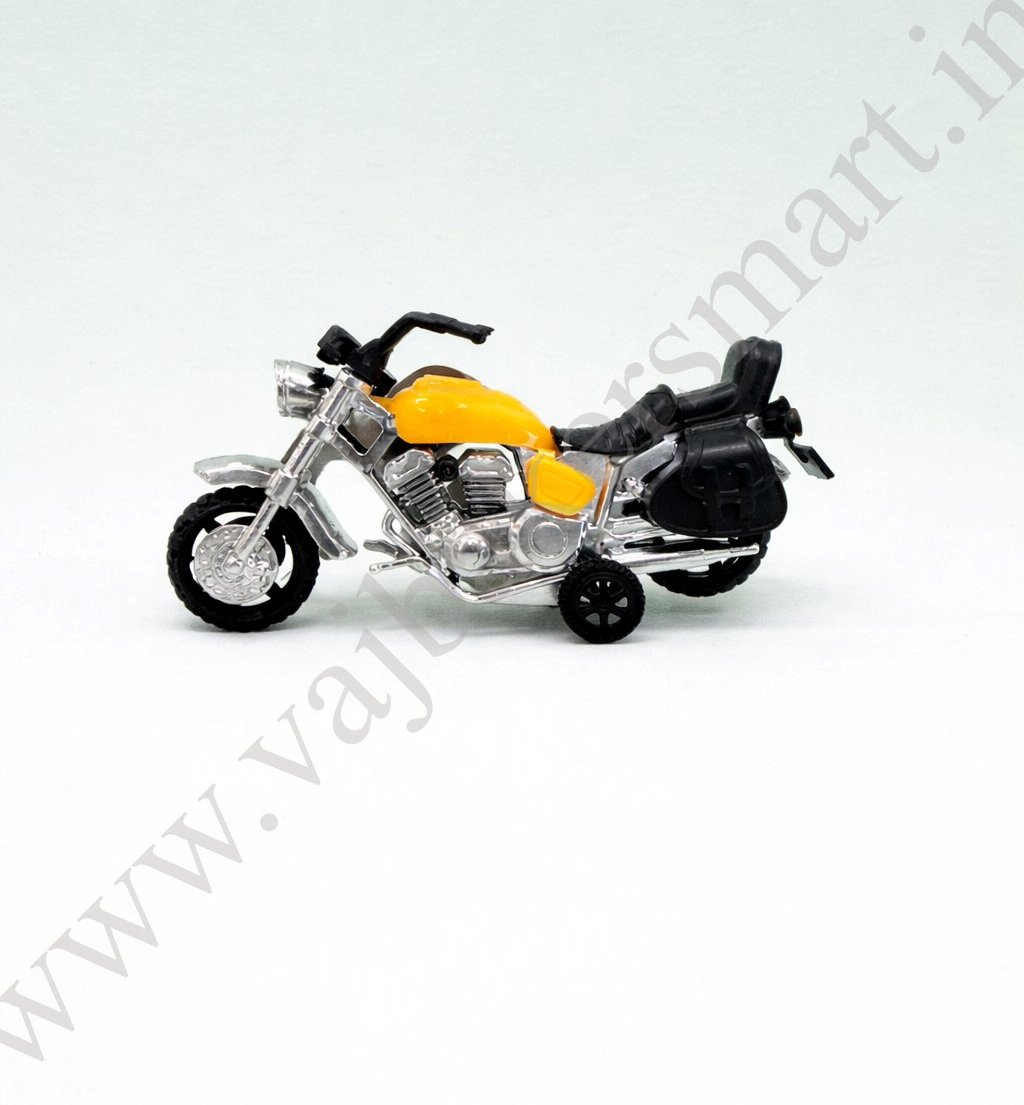 Mini Bullet Motorcycle Cake Topper - Yellow