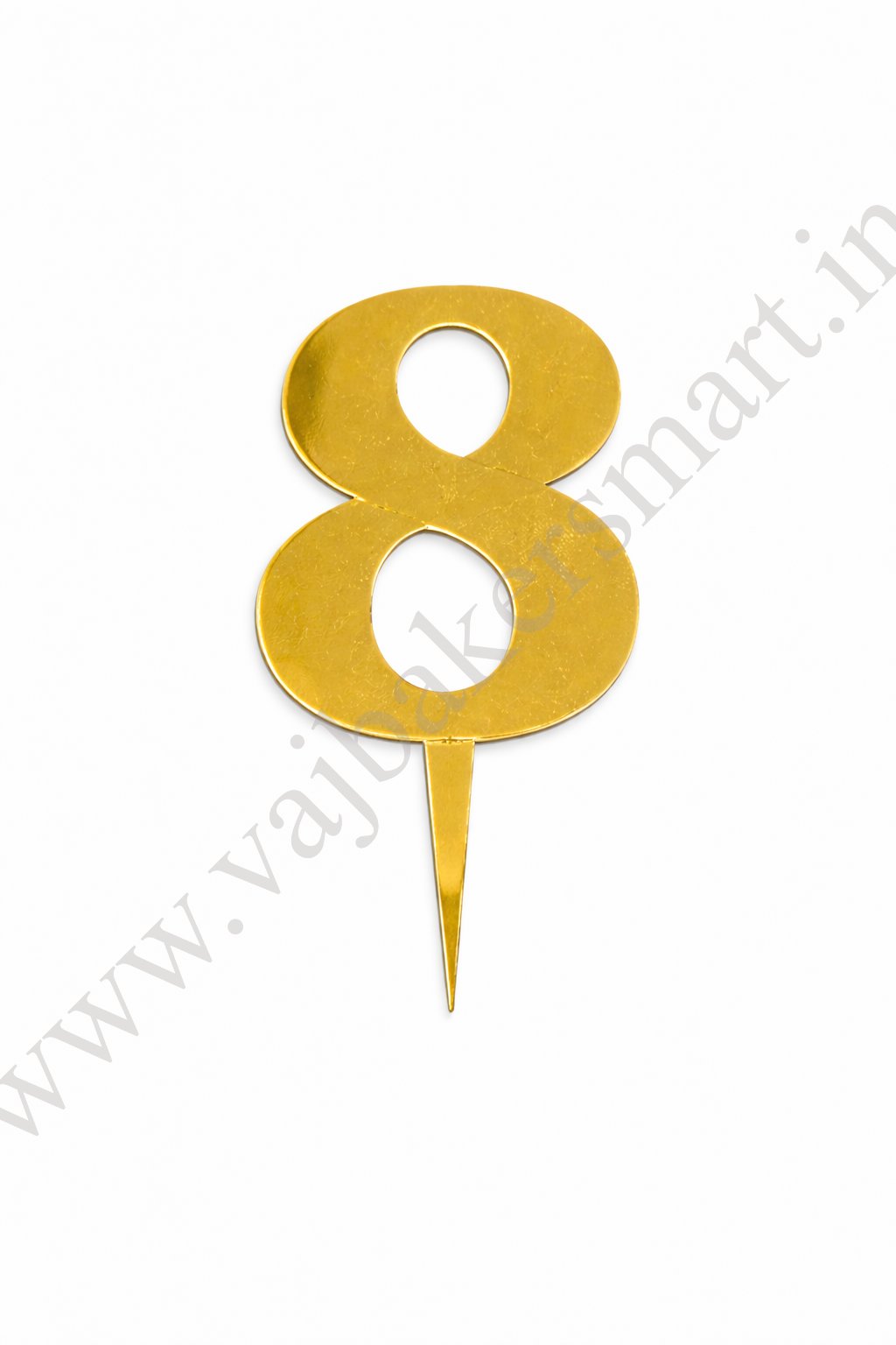 Acrylic Numerical Topper Big No.8