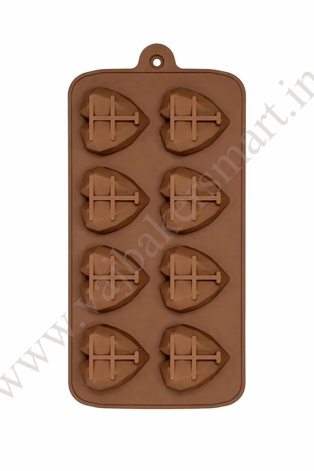 SM4 8 Cavity Pinata Heart Silicon Chocolate Mould